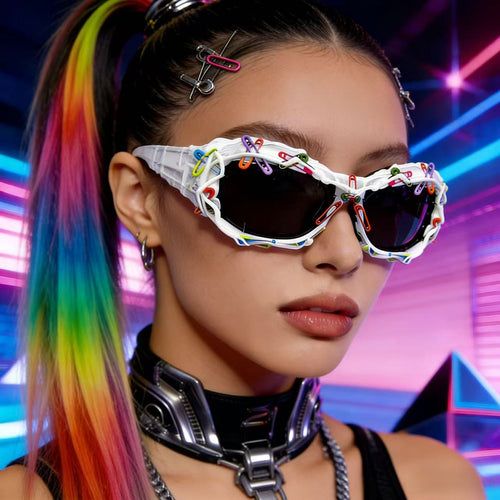 Women’s creative statement sunglasses with eye-catching design Bowlift