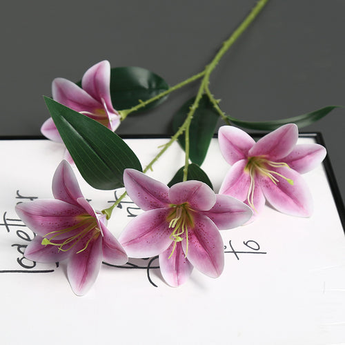 Realistic Synthetic Lily Stem