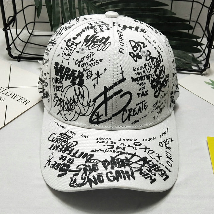 Men's Graphic Print Snapback Cap Bowlift