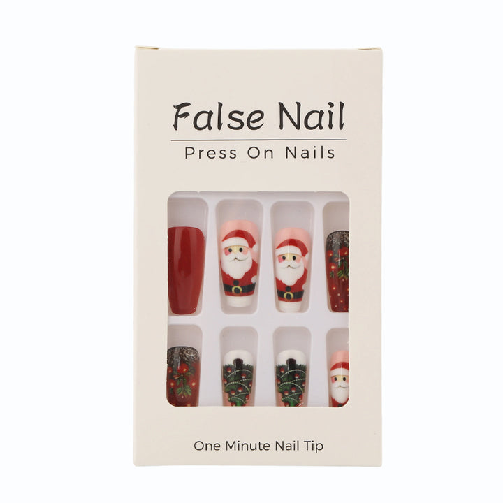Christmas Art Nails Bowlift