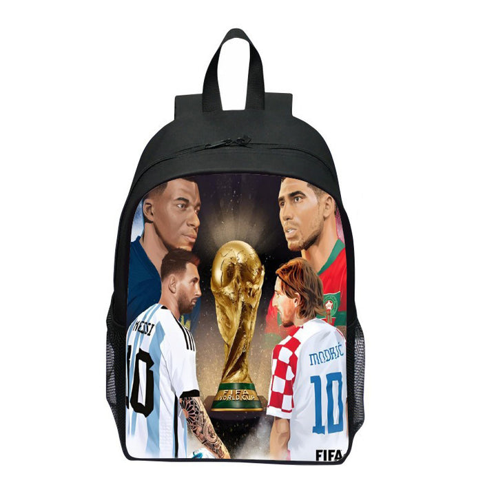 Sporty backpack with Wm trophy design Bowlift