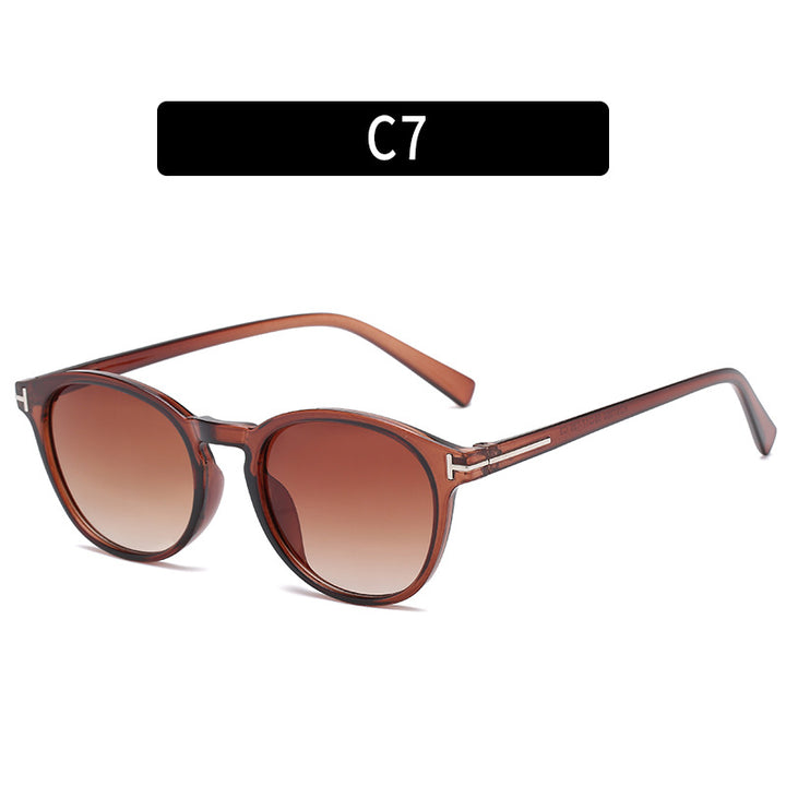 Fashionable Round Frame Sunglasses