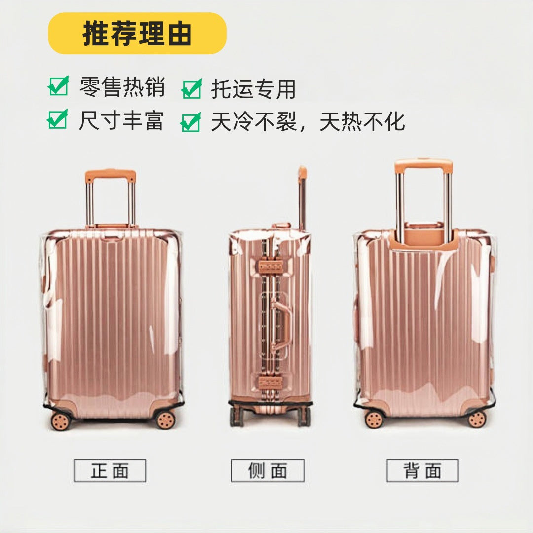Women's Hard Shell Suitcase with Innovative Expansion Mechanism Bowlift