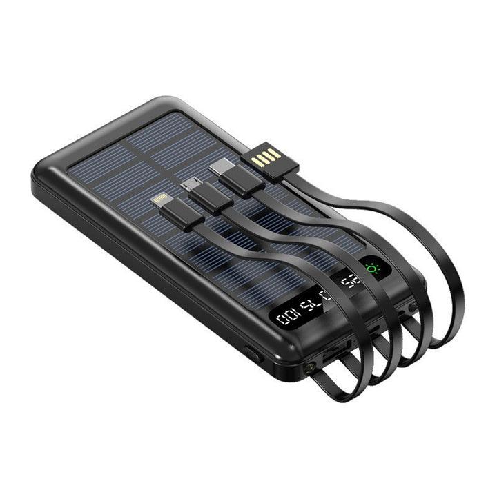 Solar Powerbank with Multifunctional Charging Options Bowlift