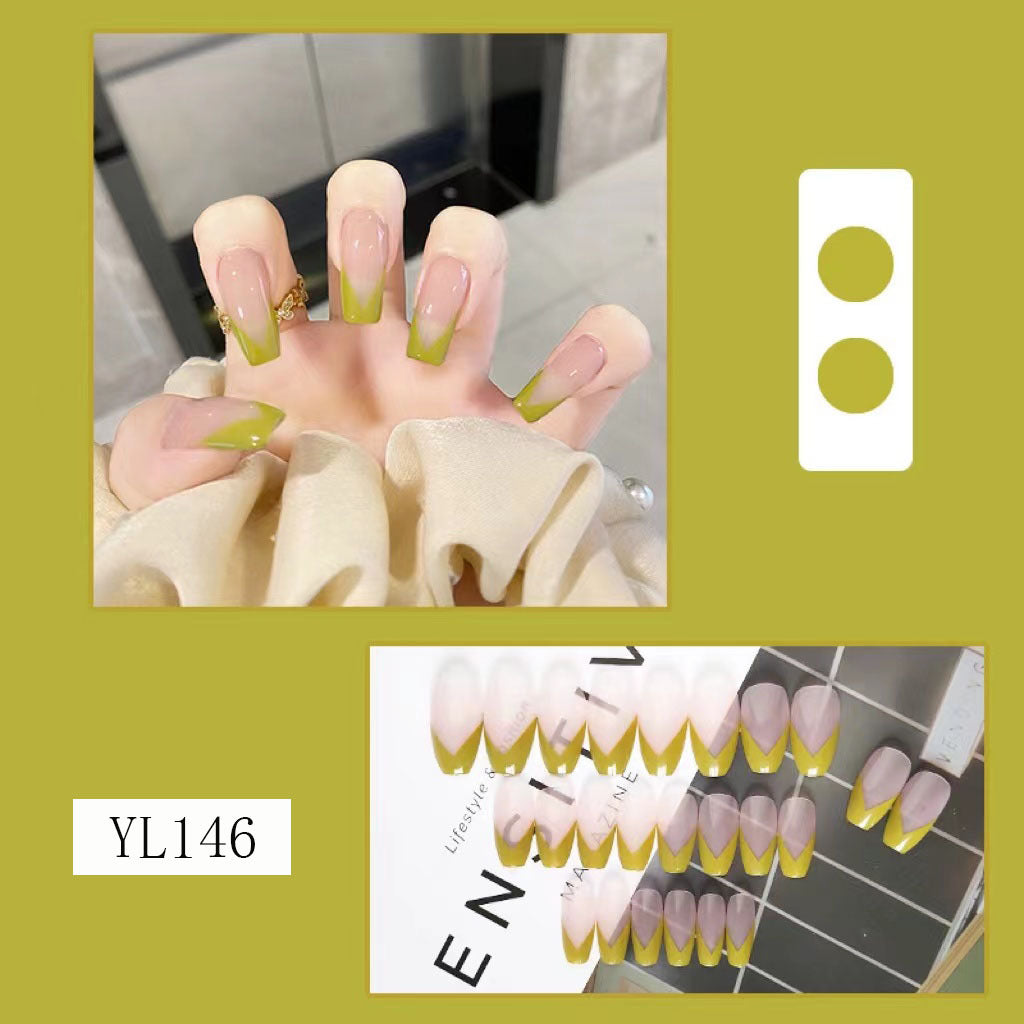 Artistic nail extensions with fresh summer design Bowlift