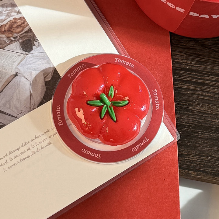 Decorative refrigerator magnet in tomato design Bowlift