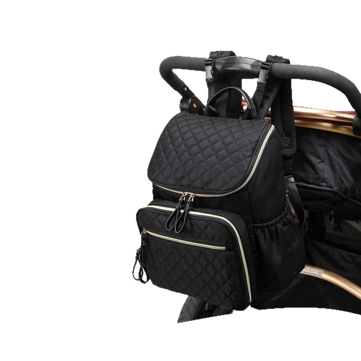 Multi-Functional Quilted Backpack Bowlift