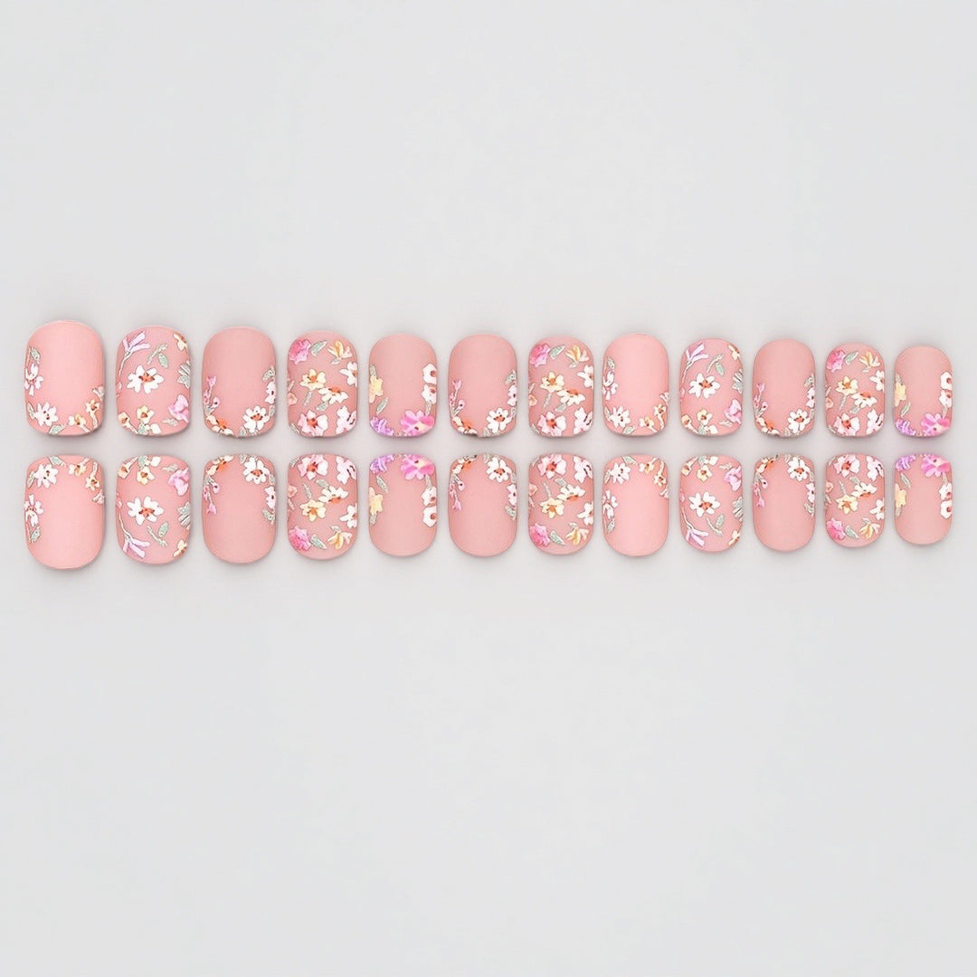 Floral Artfully Designed Nail Wraps Bowlift