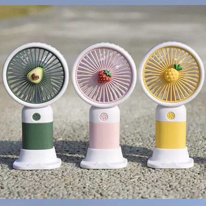Ladies portable mini hand fan with dual USB charging function Bowlift
