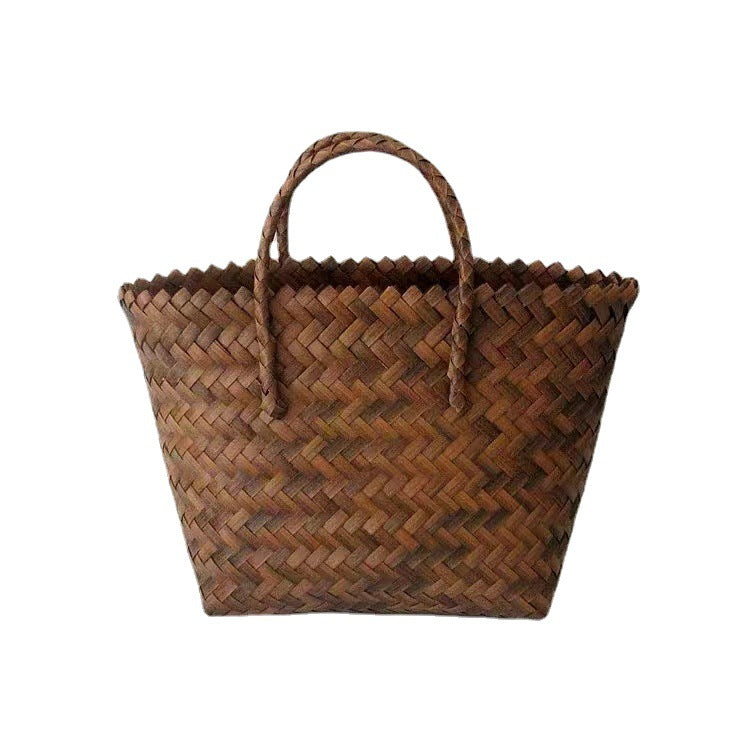 Elegant and Handcrafted Basket Bag Bowlift