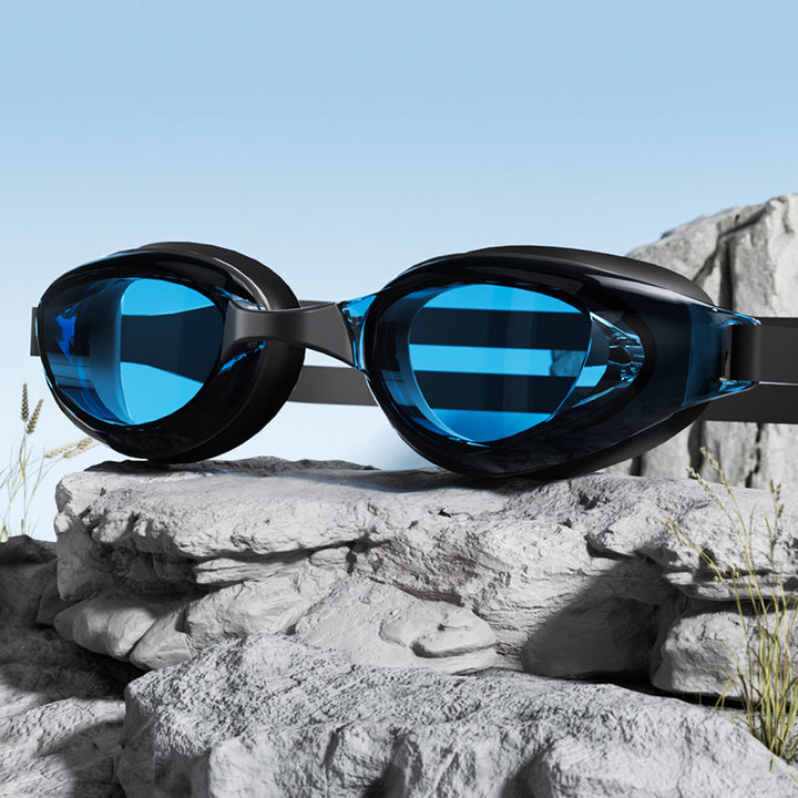 Men's Anti-Fog Precision Swimming Goggles Bowlift