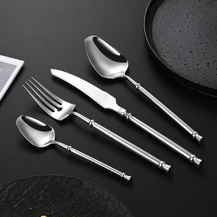 Elegant soup fork with ergonomic handle Bowlift