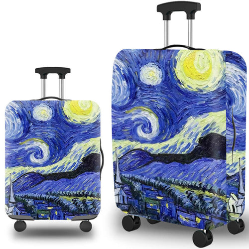 Artistic Travel Hard Shell Suitcase Bowlift