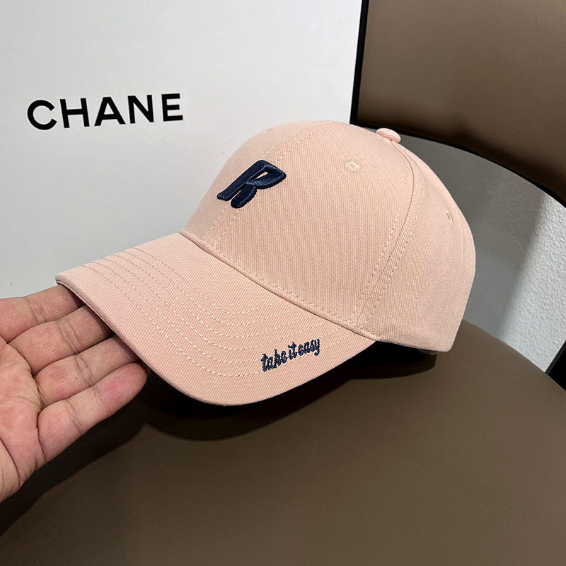 Women's Casual Embroidered Cap Bowlift