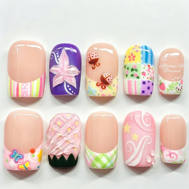 Creative Nail Art Design Bowlift