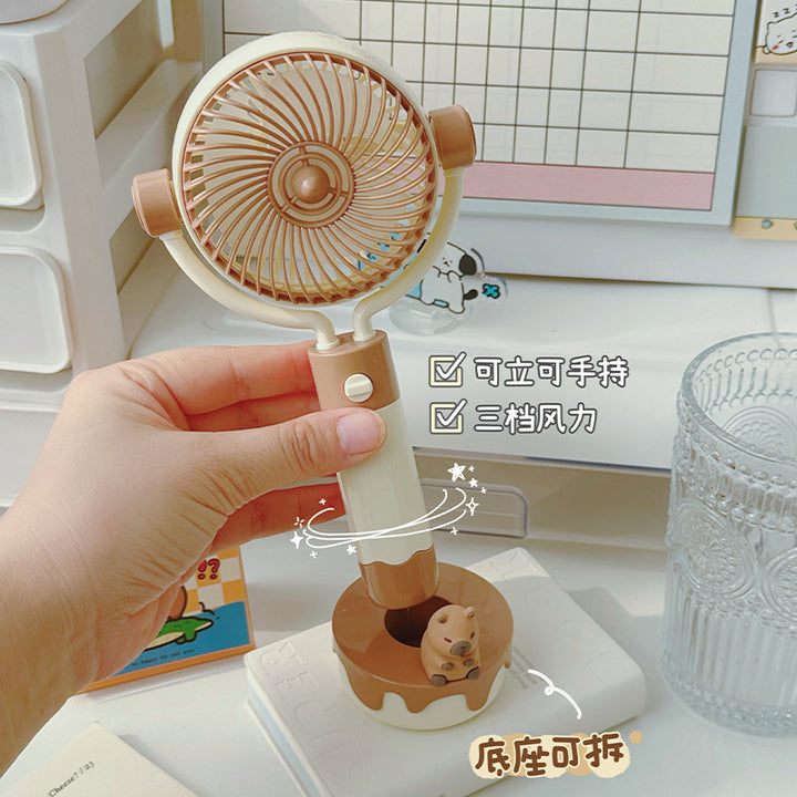 Portable USB Mini Fan with Playful Design Bowlift