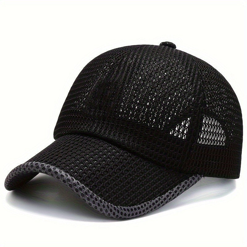 Women's Breathable Mesh Sport Cap Bowlift