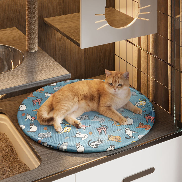 Decorative Pet Comfort Mat Bowlift