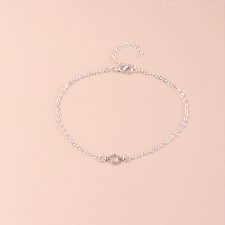 Elegant Minimalist Chain Anklet Bowlift