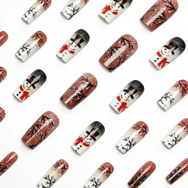 Festive Seasonal Nail Art Bowlift