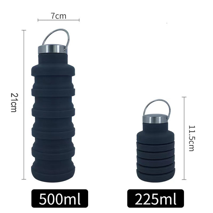 Ladies Foldable Silicone Water Bottle Bowlift