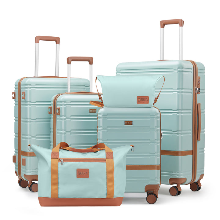 Unisex Comprehensive Hard Shell Luggage Set Bowlift