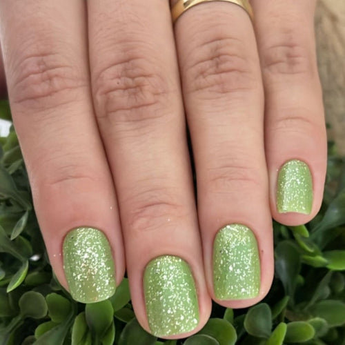 Glittery Nail Art Extension Bowlift