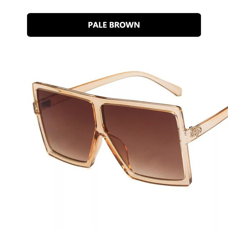 Women's stylish oversized sunglasses in elegant square design Bowlift