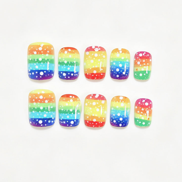 Ombre Dot Pattern Nail Art Set Bowlift