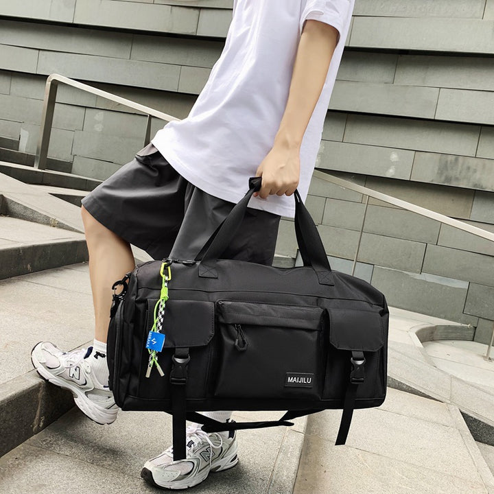 Versatile Multi-Pocket Sports Duffel Bag Bowlift