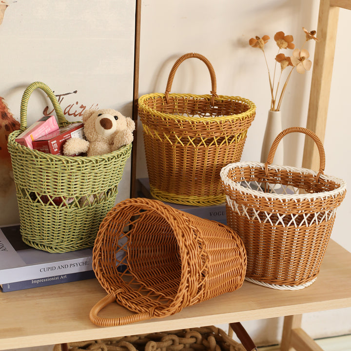 Hanging Woven Storage Basket Bowlift
