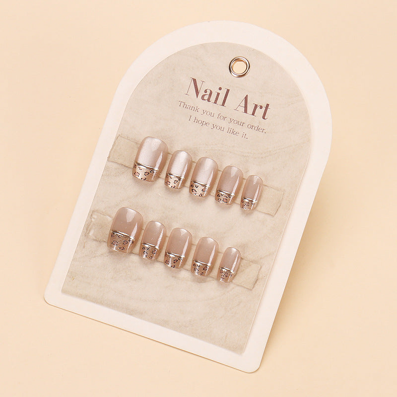 Themed Nail Art Press-On Nails with Cute Character and Bow Designs Bowlift