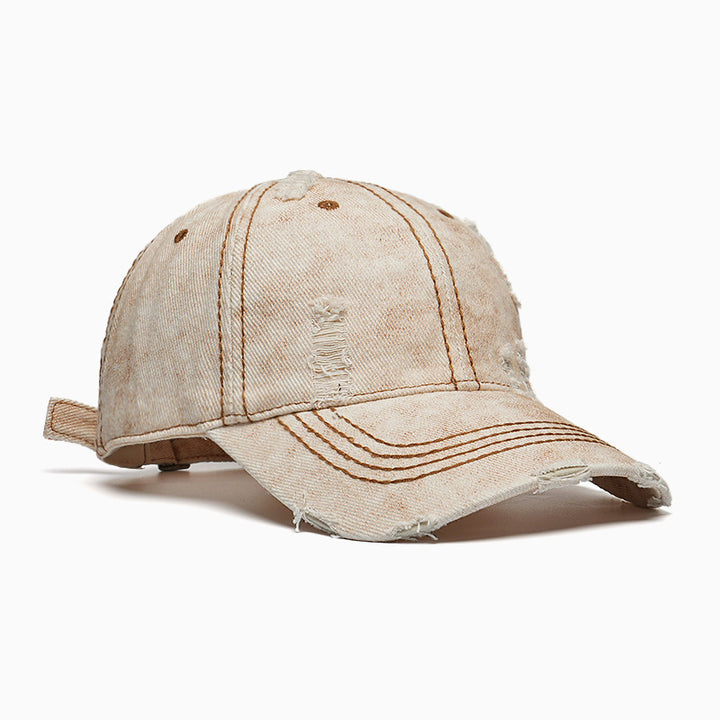 Women Casual Destroyed Baseball Cap Bowlift 1783610781