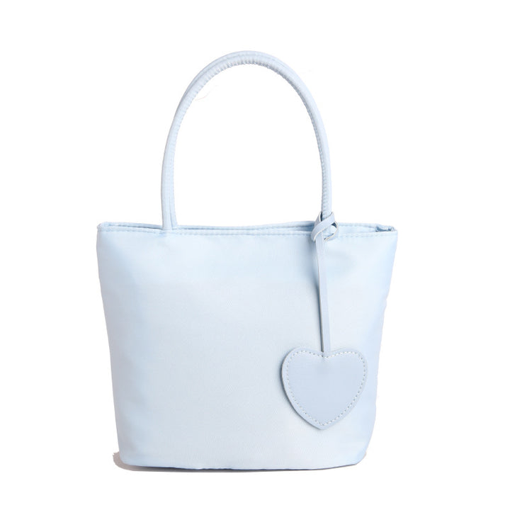 WoStylish Heart-Embellished Everyday Tote Bag Bowlift