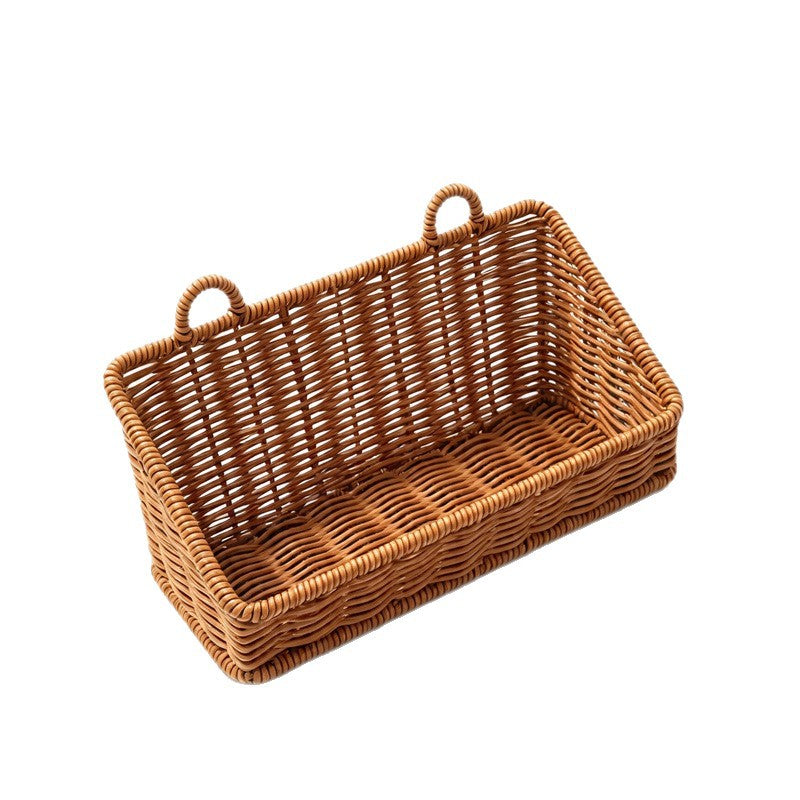 Decorative Woven Shelf Organizer Bowlift