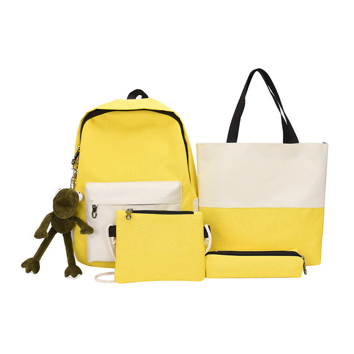 5-Piece Leisure Backpack and Tote Bag Set Bowlift