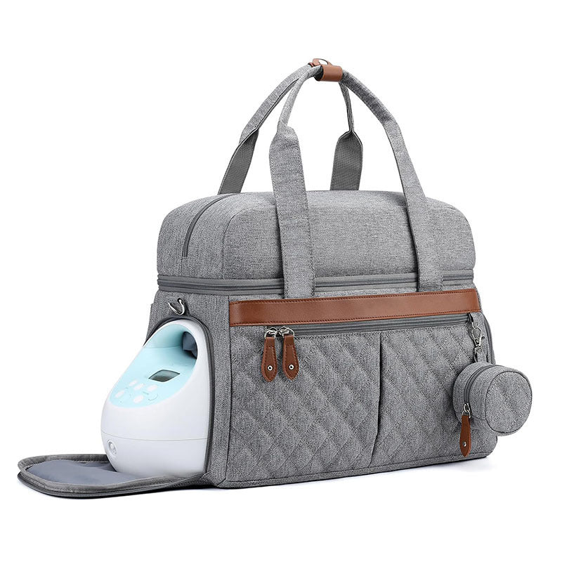 Multifunctional Nursing Bag with Insulated Interior Bowlift