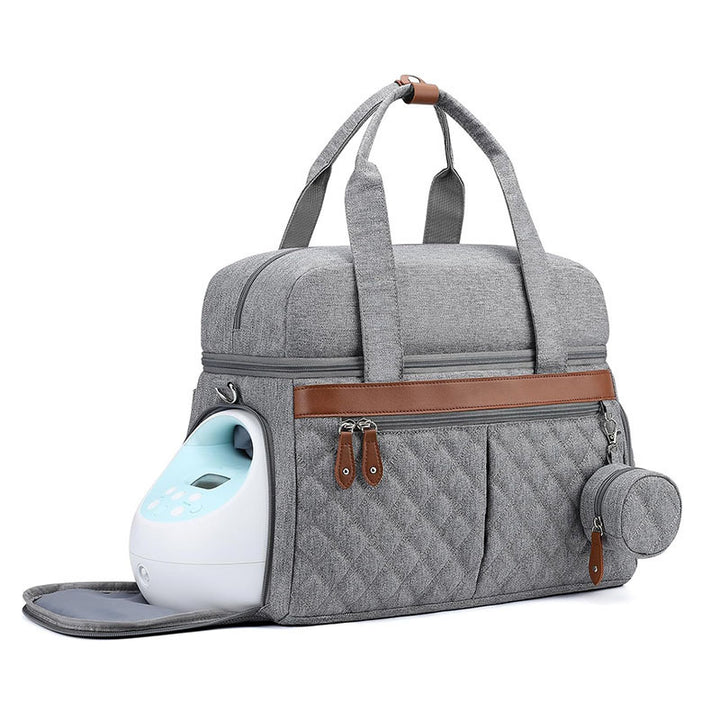 Multifunctional Nursing Bag with Insulated Interior Bowlift