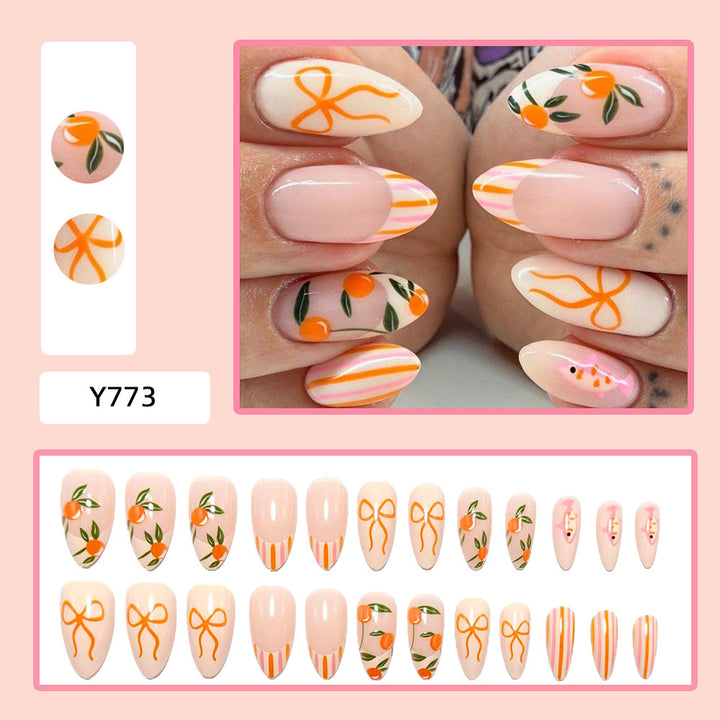 Artistic Nail Art with Colorful Spring Motifs Bowlift