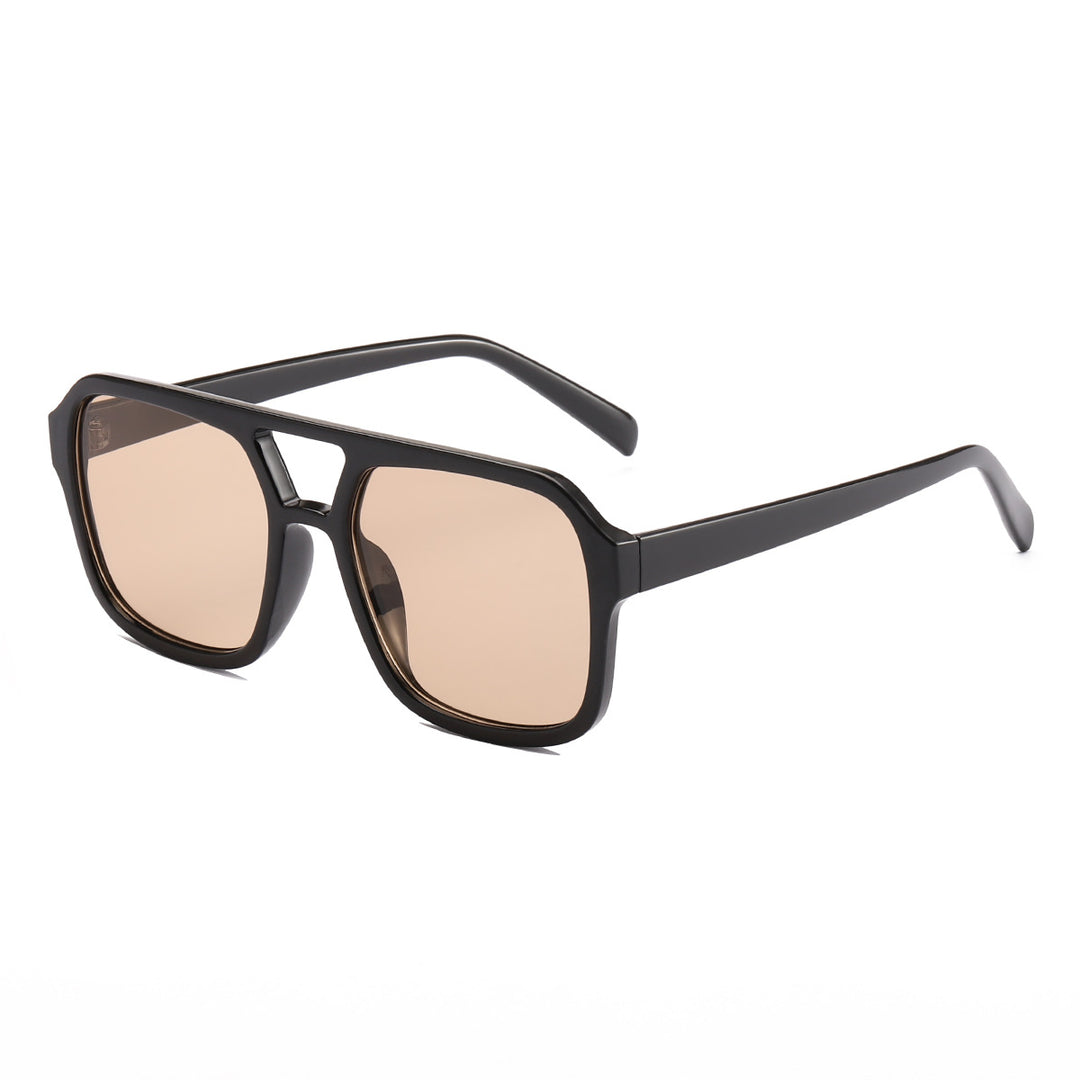 Ladies elegant square sunglasses with stylish pattern Bowlift