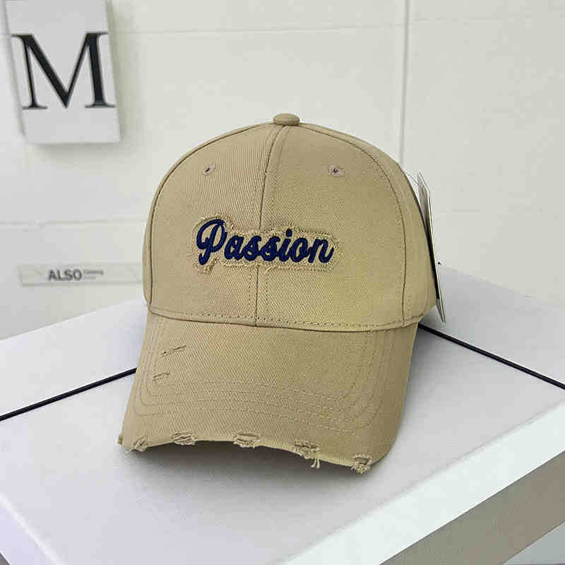 Women's Distressed Casual Cap Bowlift