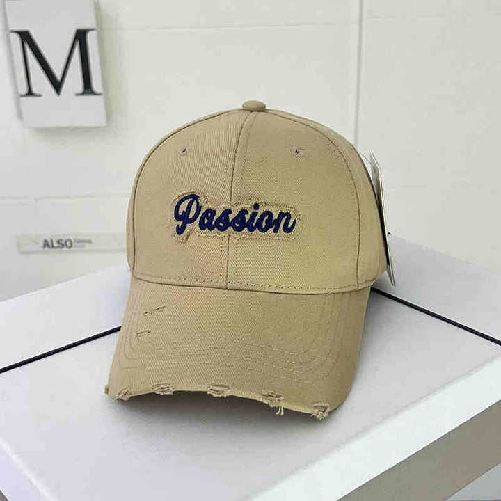 Women's Distressed Casual Cap Bowlift
