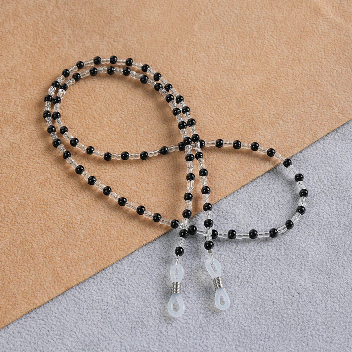 Elegant Beaded Eyewear Chain Bowlift