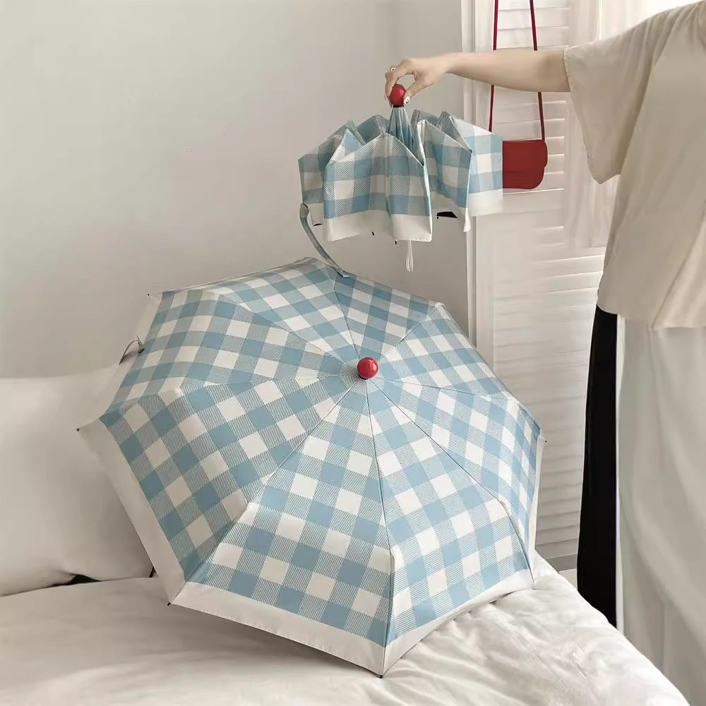 Women’s Foldable Umbrella with Special Design Bowlift