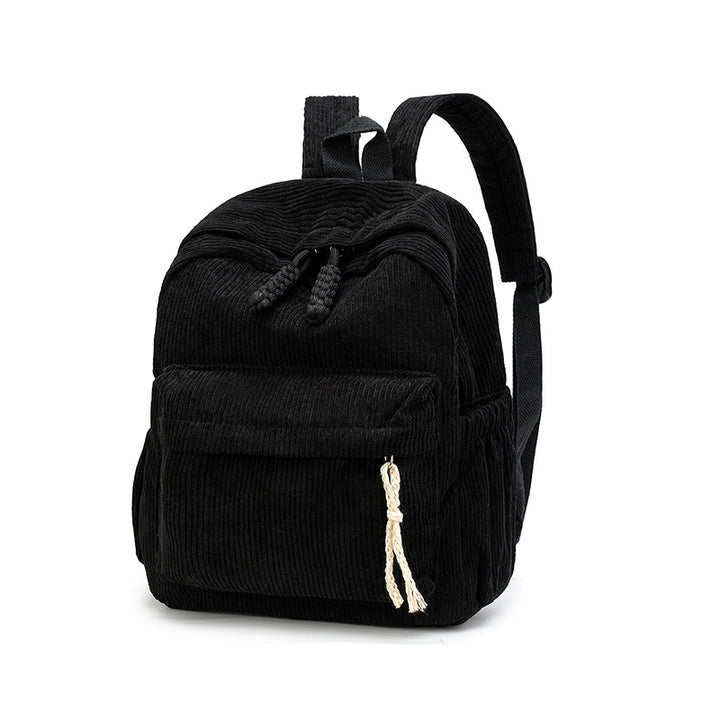 Corduroy Multi-Pocket Backpack Bowlift