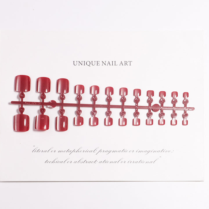 Unique Press-On Nail Art Bowlift