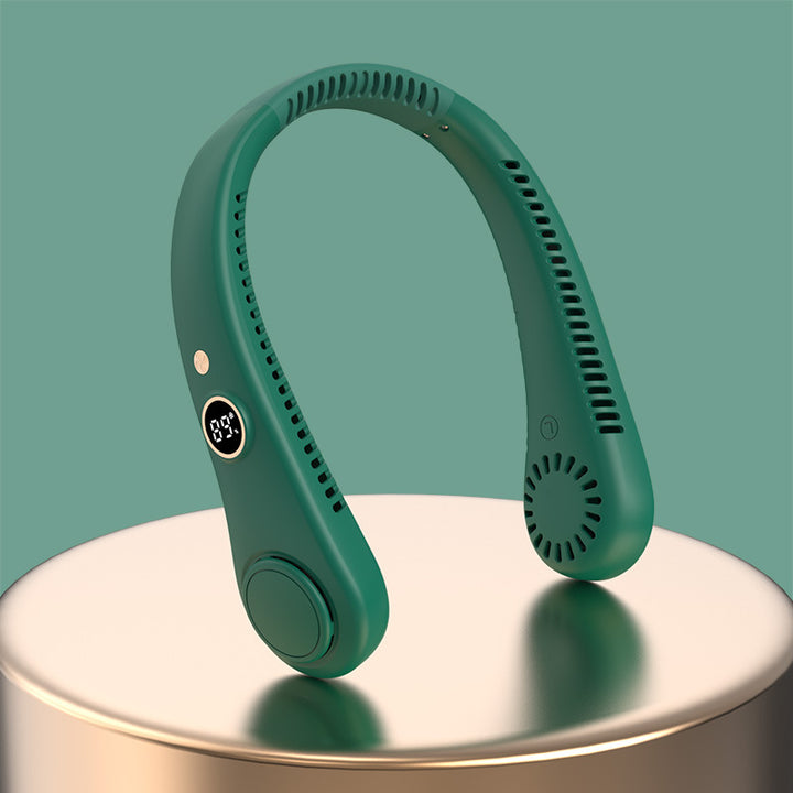 Women Portable Cooling Neckband Fan Bowlift