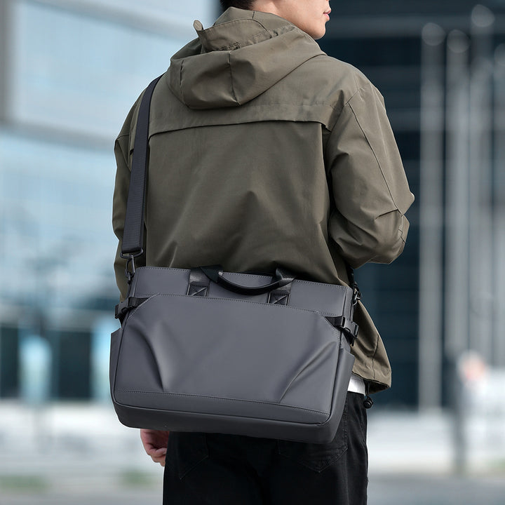 Professional Multi-Pocket Tech Briefcase Bowlift