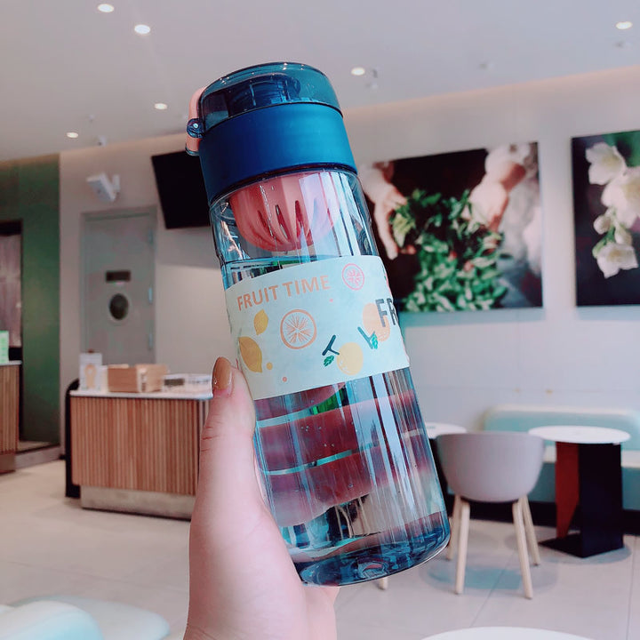 Women's reusable infuser bottle with fruity design Bowlift