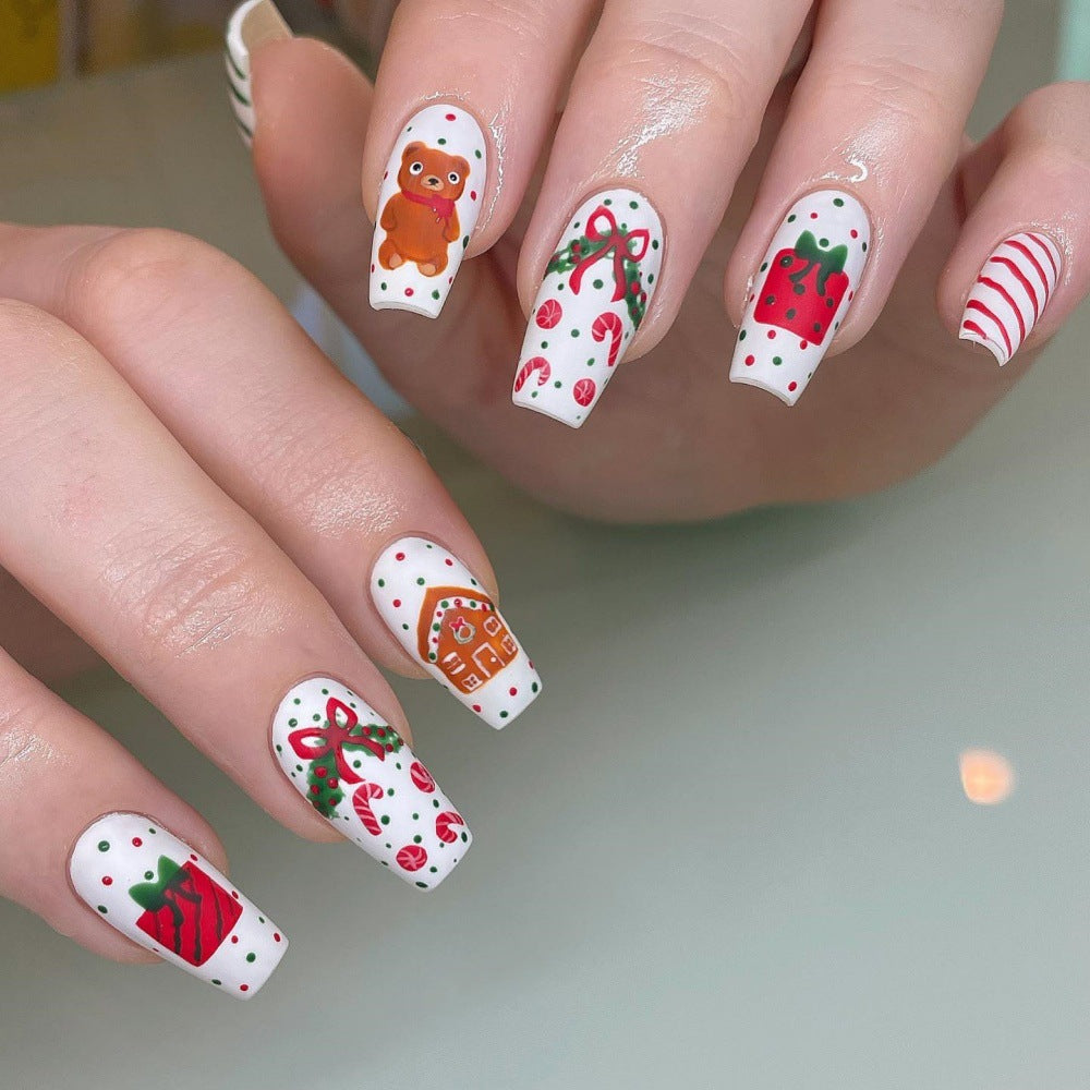 festive nail tips Bowlift